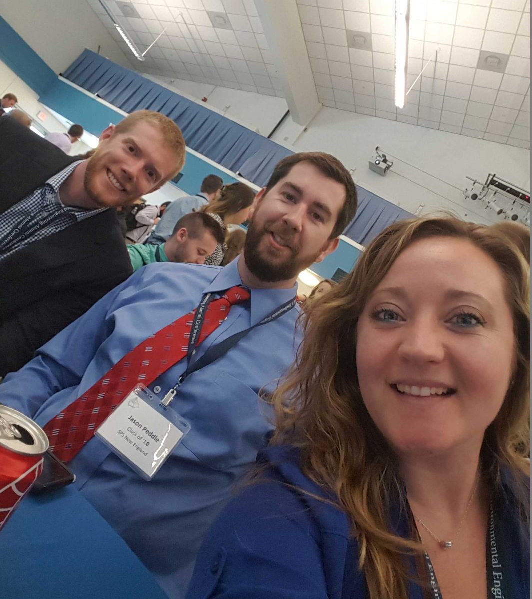 Noah Chinburg, NHDOT; Jason Peddle, SPS New England, Inc.; Katie Andruchuk, A&M